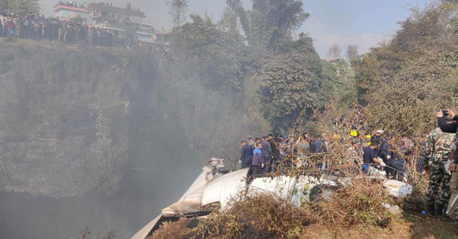 पोखरामा भएको यति एयरलाइन्सको विमान दुर्घटनाको कारण मानवीय त्रुटि : प्रतिवेदन