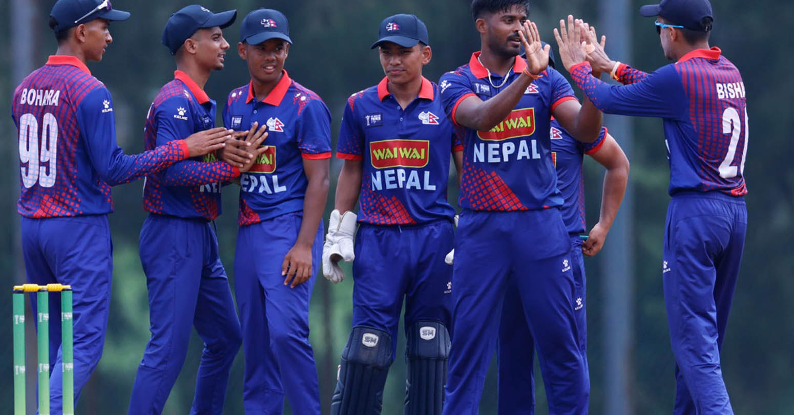 यू–१९ विश्वकप : भारतको सामना गर्दै नेपाल
