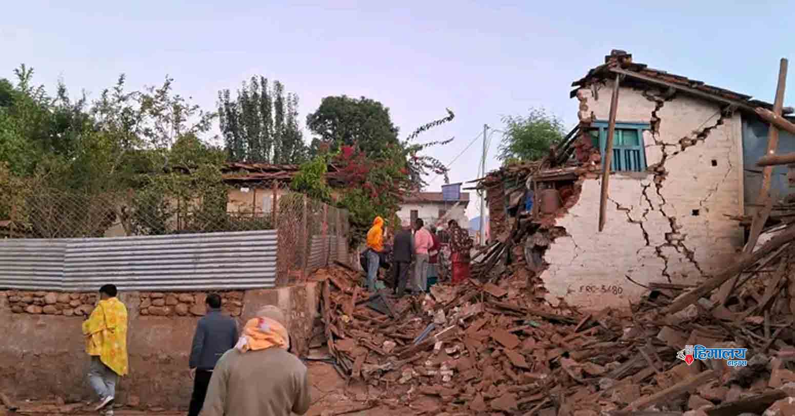 जाजरकोट भूकम्पः रुकुम पश्चिममा २५ हजार लाभग्राही यकिन, विवरण सङ्कलन अझै जारी
