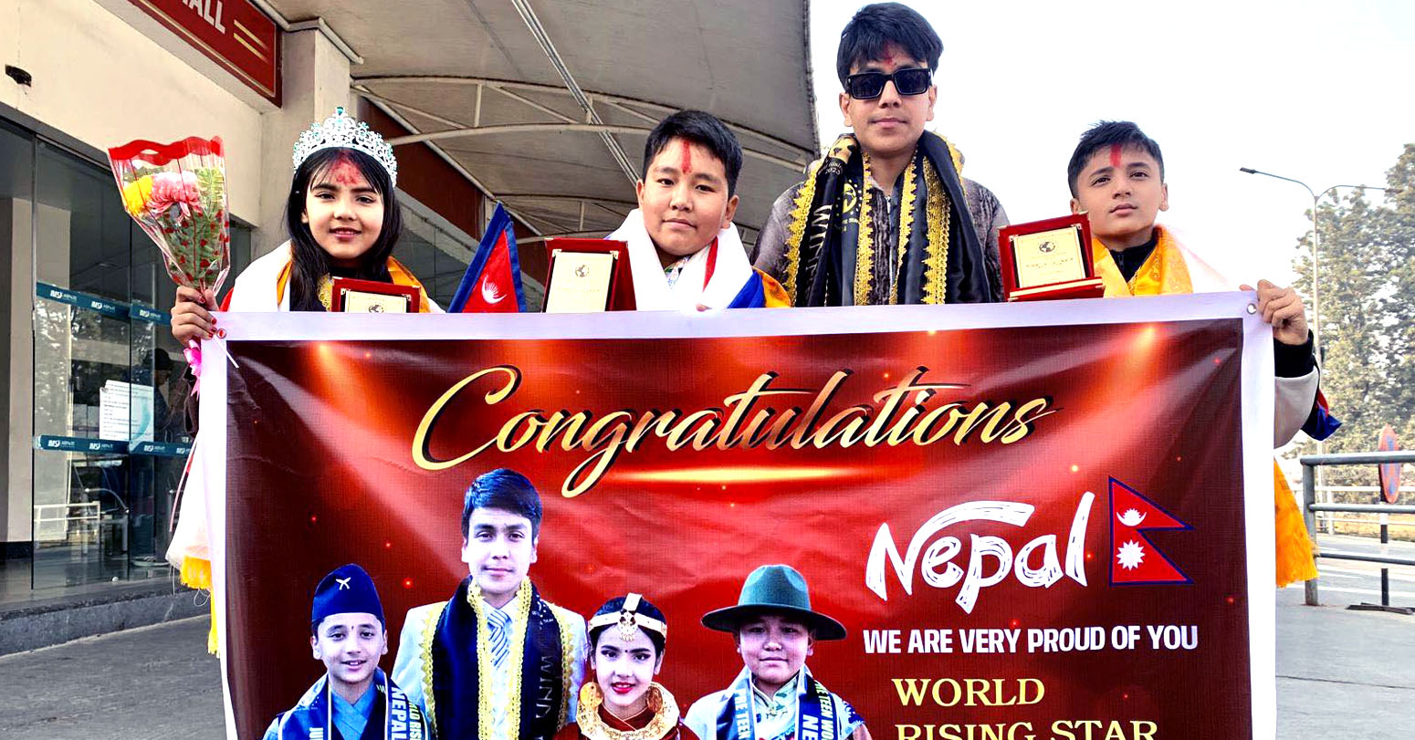 ‘वर्ल्ड राइजिङ स्टार २०२४’ मा नेपाली प्रतियोगी लोयाङ शेर्पालाई शीर्ष उपाधि
