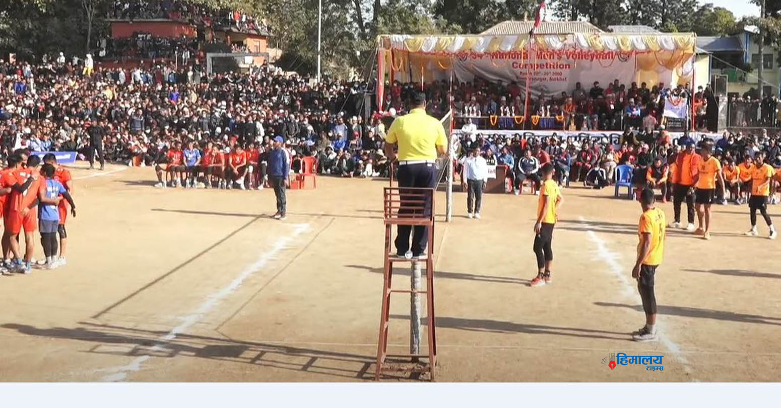 नेपाल पुलिस क्लब बन्यो ३४औँ राष्ट्रिय भलिबल च्याम्पियन