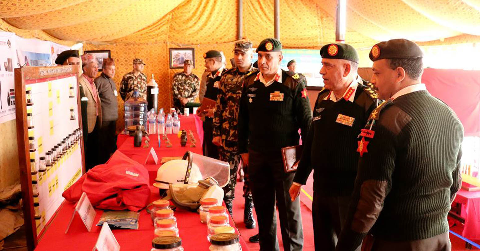 सेनाका तस्बिर तथा युनिट विशेष प्रदर्शनी