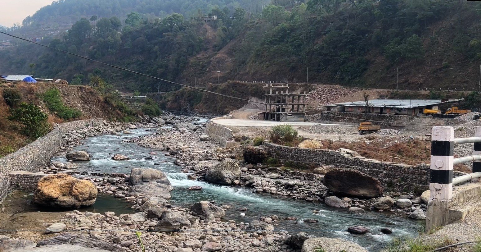 सीमा विवादका कारण बसपार्क निर्माण अवरुद्ध